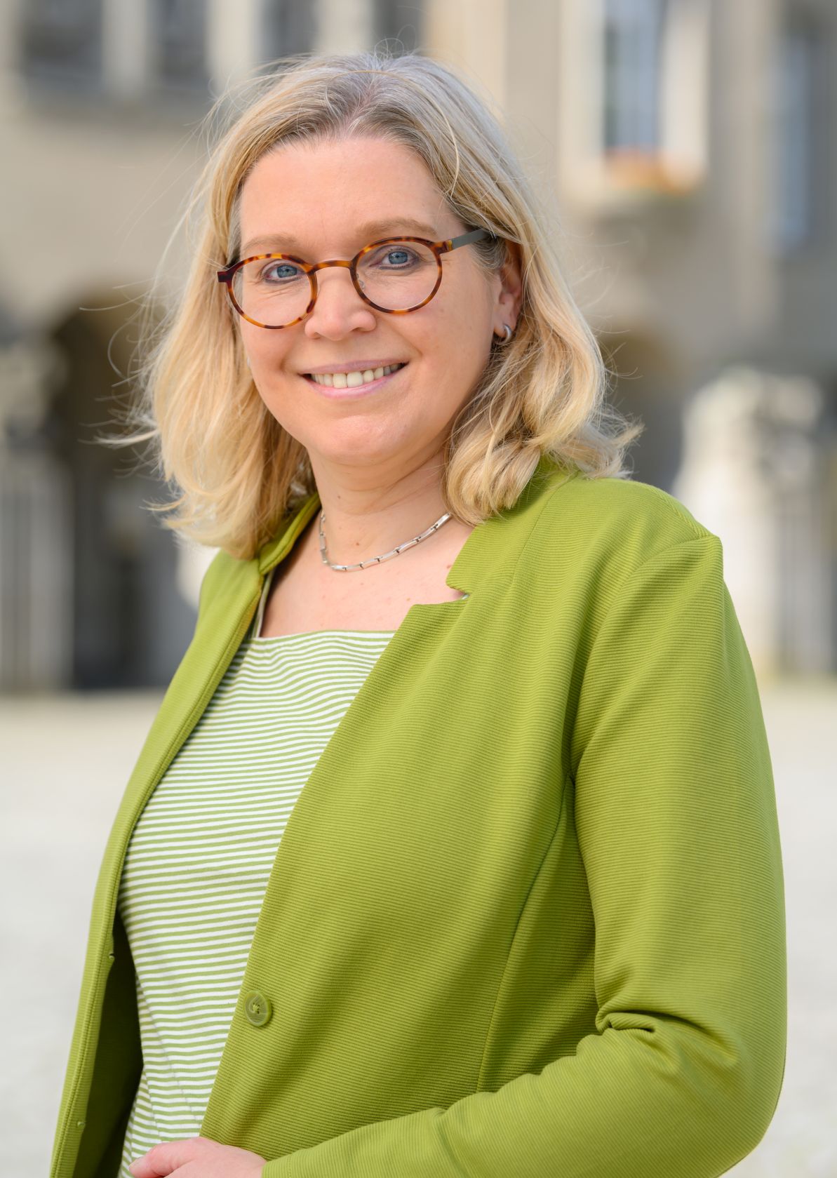 Das Bild zeigt die derzeitige Oberbürgermeisterin der Stadt Delmenhorst Petra Gerlach